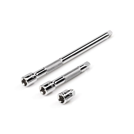 Tekton 1/4 Inch Drive Extension Set, 3-Piece (3/4, 3, 6 in.) SHA90008